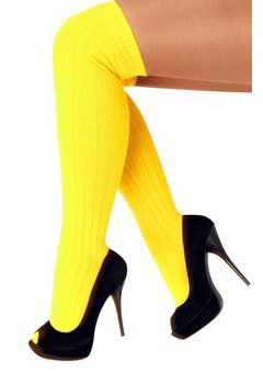 Kniekousen in fluorgeel