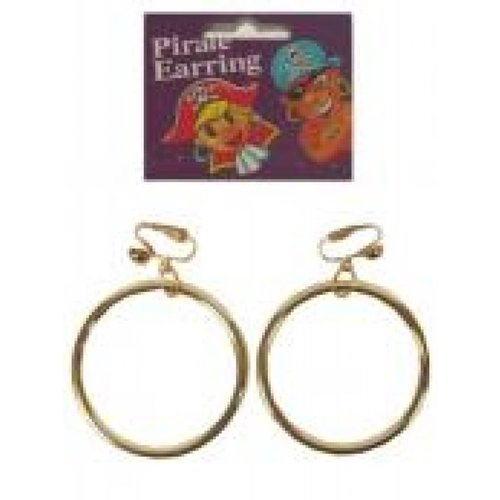 Mooie oorringen zwarte piet met klipsluiting