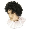 Kraag zwarte piet trevira polyester wit