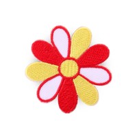 Leuk Oeteldonk madeliefje van 5x5cm incl. lijm