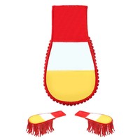 Mooie set Oeteldonk epauletten gestreept