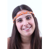 Leuk gevlochten hoofdbandje Nederland