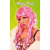 Roze pruik Nancy