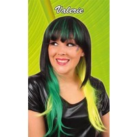 Mooie pruik dip-dye Anita