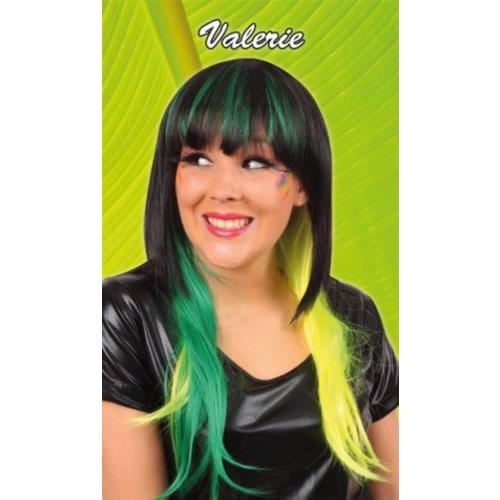 Mooie pruik dip-dye Anita