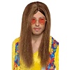 Pruik hippie Dylan lang haar