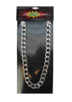 Pooier ketting nep zilver grove schakel