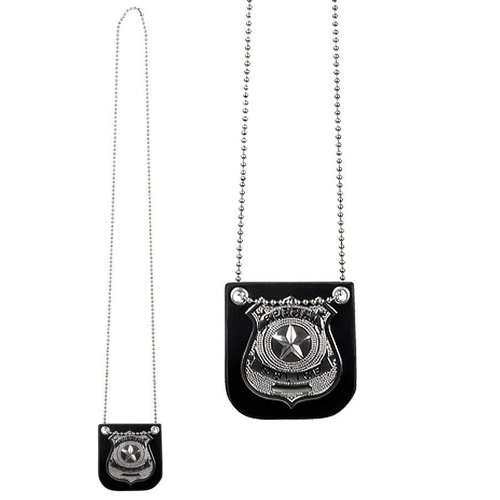 Mooie badge halsketting SPECIAL POLICE