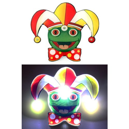 Mooie kikker Oeteldonk met licht