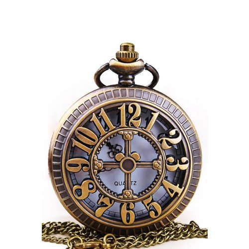 Mooi zakhorloge in goud 2 assorti