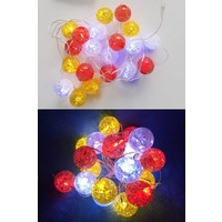 Mooie led-verlichting bolletjes Oeteldonk 20 lampjes