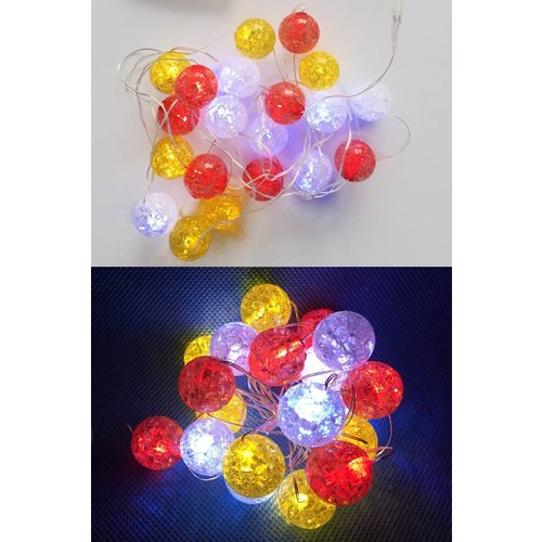 Mooie led-verlichting bolletjes Oeteldonk 20 lampjes