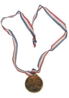 Medailles goud met band