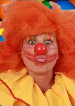 Clownsneus plastic met elastiek