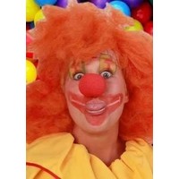 Schuimneus clown voor echte grappenmakers