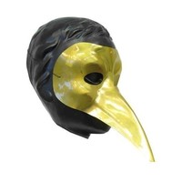 Gouden Venetiaanse masker snavel in goud