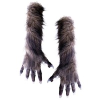 Set van nep weerwolf handen