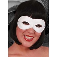 Mooi wit oogmasker Farfalla met elastiek