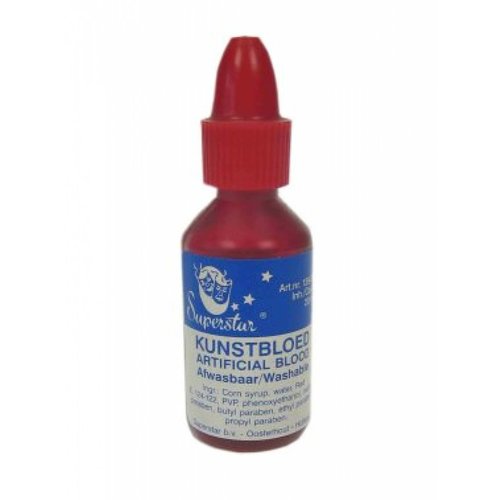 Nep bloed voor het decoreren van je gezicht
