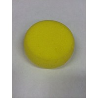 PXP Schminkspons geel afgerond dia. 7.5 cm