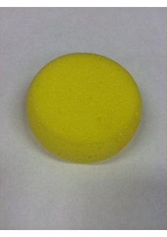 PXP Schminkspons geel afgerond 7.5 cm