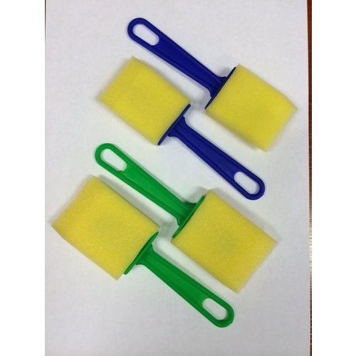 PXP Sponskwast 2 x 5 cm. breed +  2 x 4.2 cm. breed