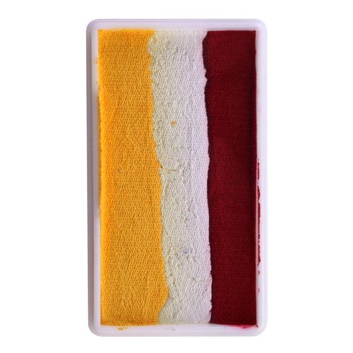 Splitcake Oeteldonk PXP 28 gram rood/wit/geel