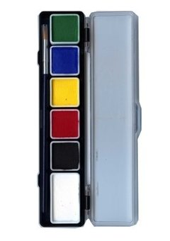 PXP schmink pallet met 6 reguliere kleuren