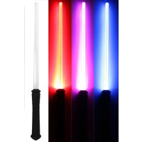 Space zwaard Saturnus met licht en geluid 72 cm.