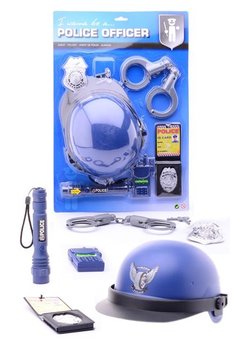 Politie set  Thomas 6-delig