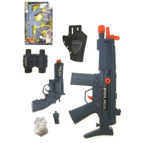 Originele Politie set in doos 6-delig