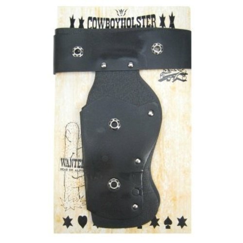 Mooi zwart holster van 115cm voor volwassenen