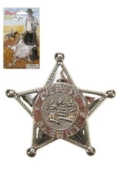 Sheriff ster zilver