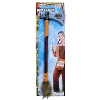 Stoere indianen tomahawk