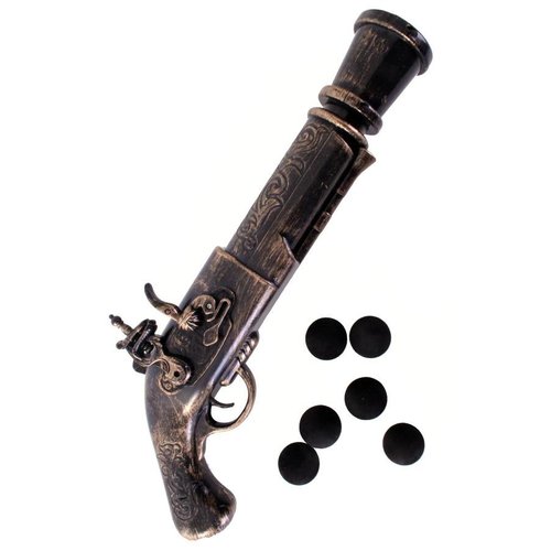 Stoer groot piraten pistool met patronen