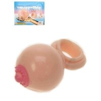 Grappige Borsten ring voor vrijgezellenfeestjes