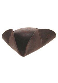 Piratenhoed Jack Sparrow in bruin