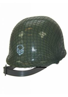 Soldaten camouflage helm plastic