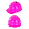 Roze bouwhelm verstelbaar