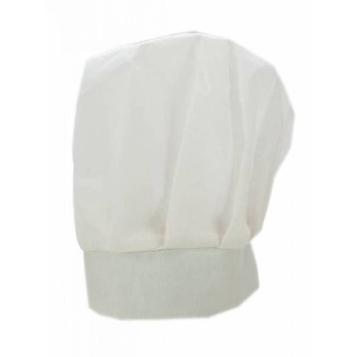 Mooie witte koksmuts voor volwassenen