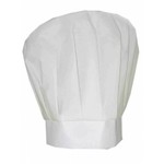 Mooie witte koksmuts voor volwassenen