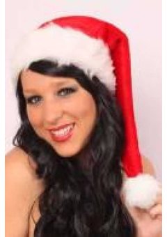 Pluche kerstmuts Steffie