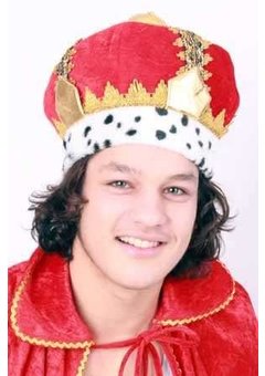 Koningskroon Willem stof one size