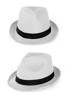 Witte gangsterhoed Al Capone