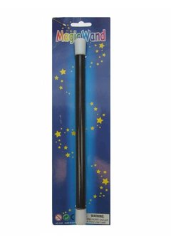 Zwarte toverstaf 26cm