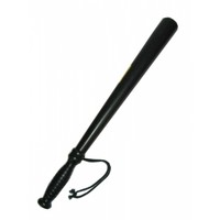 Mooie zwarte politie wapenstok plastic 53cm