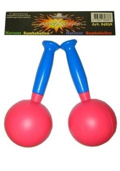 Set samba ballen rood blauw