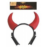 Mooi lichtgevende rode duivelsoren