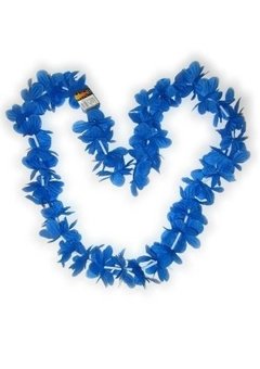 Blauwe hawaii slinger