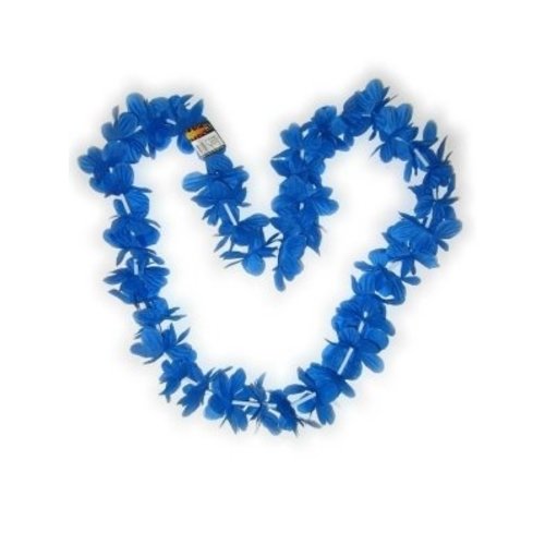 Mooie blauwe hawaii slinger